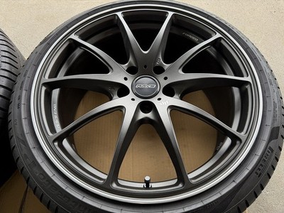 JDM No curb rash. 4-Book. Rays RAYS VOLKRACING G25 8.5J +42 5H-112 for No Tires - Image 5
