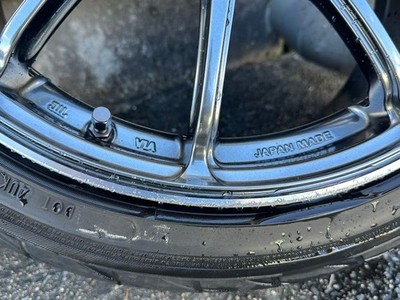 JDM ADVAN Racing RZⅡ 177.5j +38 No Tires - Image 3
