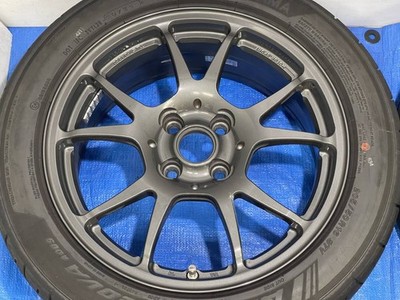 JDM Rare TWS Tan'ei-sha forging T66-F 16x7J+35_100/4 Yokohama Advan AD No Tires - Image 2