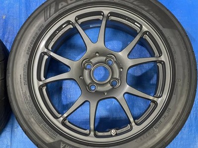 JDM Rare TWS Tan'ei-sha forging T66-F 16x7J+35_100/4 Yokohama Advan AD No Tires - Image 5