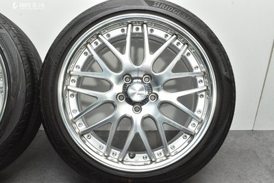 JDM 2-PieceWORK Lanvec LM1 19in 8J+43 PCD114.3 Legno GR-XIII RV 225/45 No Tires - Image 6