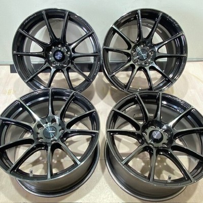 JDM Weds Sport SA25R 18-inch Weds wheels 4-piece set. In-store install No Tires