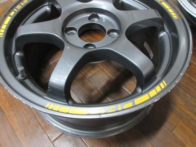 JDM ・BIM Downhill Special ae034 15in 6.5J +42 4-hole PCD100 compact fo (No Tires) - 画像 (3)