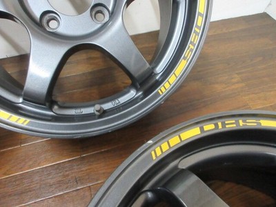 JDM ・BIM Downhill Special ae034 15in 6.5J +42 4-hole PCD100 compact fo (No Tires) - 画像 (4)