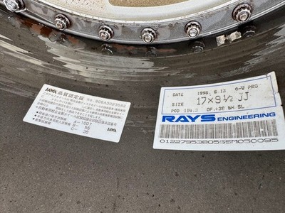 JDM RAYS VOLK RACING CV-PRO 179.5j +38 No Tires - Image 7
