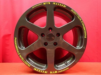 JDM Used ZEIT Version R aluminum wheels 4Book 8.5/9.5J 18-inch PCD 114 No Tires - Image 5