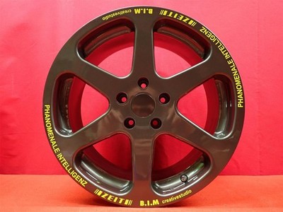 JDM Used ZEIT Version R aluminum wheels 4Book 8.5/9.5J 18-inch PCD 114 No Tires - Image 6