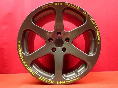 JDM Used ZEIT Version R aluminum wheels 4Book 8.5/9.5J 18-inch PCD 114 No Tires - Image 7