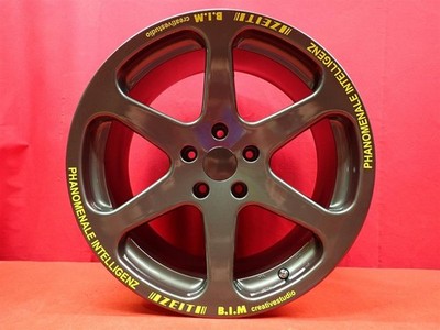 JDM Used ZEIT Version R aluminum wheels 4Book 8.5/9.5J 18-inch PCD 114 No Tires - Image 8