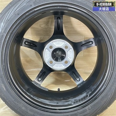 JDM ND Roadster Tuner Size Advan TC-4 7-16 +42 +31 4H100 Dunlop Direzz No Tires - Image 6
