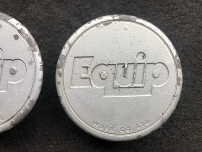 JDM WORK Equip Used Wheel Center Caps 2 Individual Sets ① No Tires - Image 4
