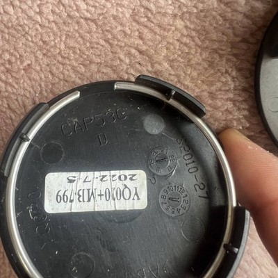 JDM Used set of 4 center caps for C200-40 Enkei aluminum wheels Part N No Tires - Image 5