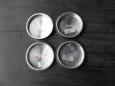 JDM Rays Volk Racing TE37 Aftermarket Wheel Center Caps Set of 4 A-Fla No Tires - Image 2