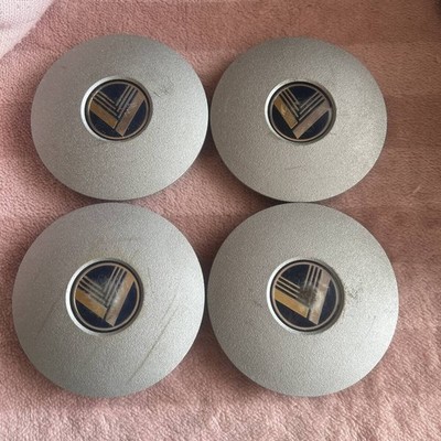 JDM C187-4 Mazda Eunos Roadster Genuine Aluminum Wheel Center Caps Use No Tires