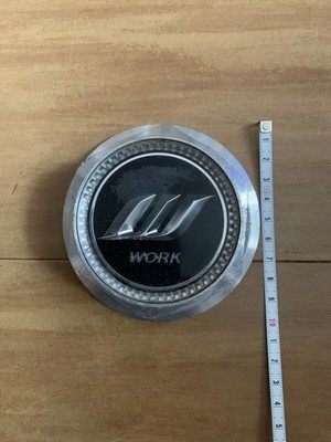 JDM WORK center cap work cap screw mountain OK. No Tires