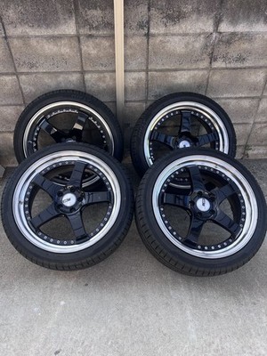 JDM SSR MS3 19 4Book black No Tires