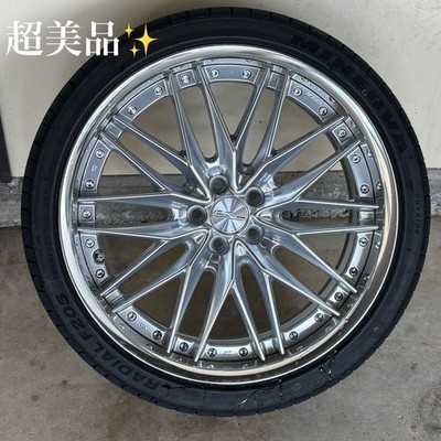 JDM Rare WORK Schwert Quell II PCD100 197.5J +42 SuperWORK No Tires