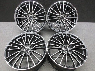JDM Rare LEXUS RC-F genuine option BBS 19-inch machined spoke wheels 9 No Tires