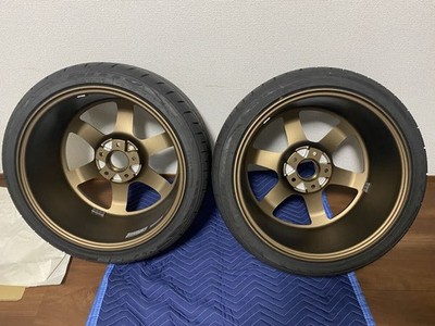 JDM RAYS TE37V MARKⅡ 9.5j+15 PCD114.3 NITTO NT555G2 255/35r18 Made in No Tires - Image 5