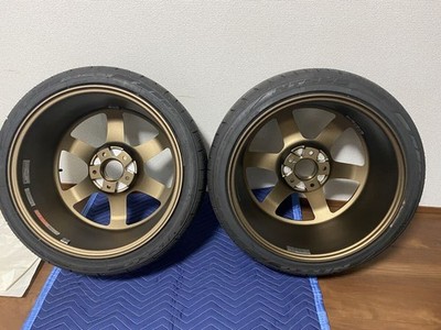 JDM RAYS TE37V MARKⅡ 9.5j+15 PCD114.3 NITTO NT555G2 255/35r18 Made in No Tires - Image 7