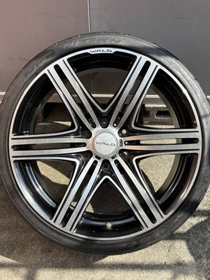JDM Rare WALD Mahora M11C 20x8J 6-hole PCD139.7 with NITTO tires 4-Wheel Set (No Tires) - 画像 (7)