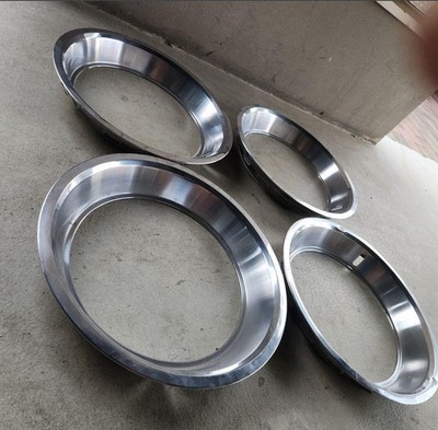 JDM Universal Chrome Plated 14 Wheel Rings No Tires - Image 2