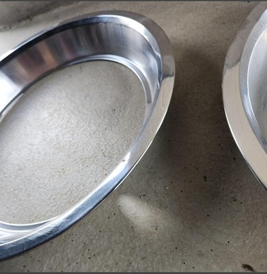 JDM Universal Chrome Plated 14 Wheel Rings No Tires - Image 4