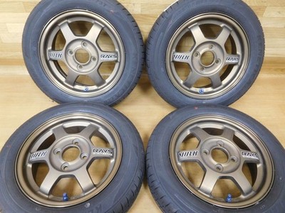JDM 16-549 forgingRAYS Volk Racing TE37 13in 5J +45 PCD100-4H for ligh No Tires