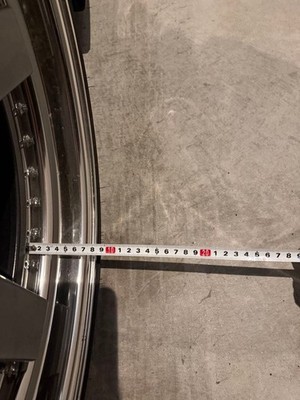 JDM 21WORK ZISTANCE W5S Step Rim Deep Rim PCD114.3 4Book No Tires - Image 4
