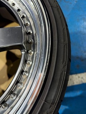 JDM 21WORK ZISTANCE W5S Step Rim Deep Rim PCD114.3 4Book No Tires - Image 7