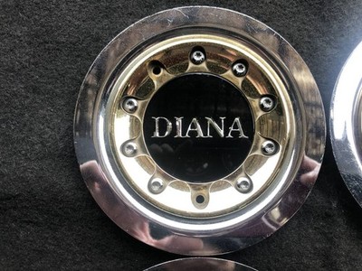 JDM Rare Diana Speedster SSR Used Wheel Center Cap 4 Individual Set No Tires - Image 3