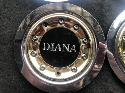 JDM Rare Diana Speedster SSR Used Wheel Center Cap 4 Individual Set No Tires - Image 6