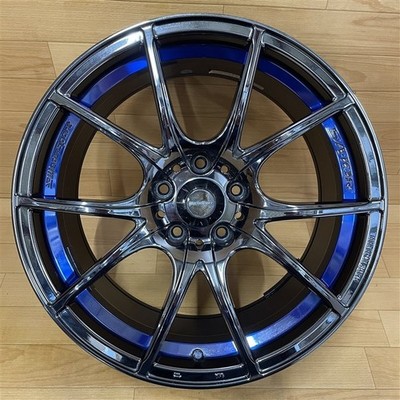 JDM Weds Wedssports SA-01R 8.5J +45 5H 114.3 FK FL Civic WRX STI etc. No Tires - Image 2