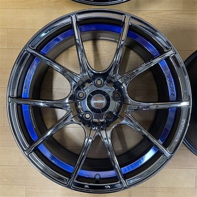 JDM Weds Wedssports SA-01R 8.5J +45 5H 114.3 FK FL Civic WRX STI etc. No Tires - Image 4