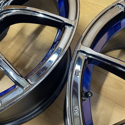 JDM Weds Wedssports SA-01R 8.5J +45 5H 114.3 FK FL Civic WRX STI etc. No Tires - Image 6