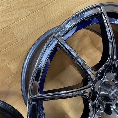 JDM Weds Wedssports SA-01R 8.5J +45 5H 114.3 FK FL Civic WRX STI etc. No Tires - Image 7