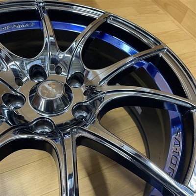 JDM Weds Wedssports SA-01R 8.5J +45 5H 114.3 FK FL Civic WRX STI etc. No Tires - Image 9