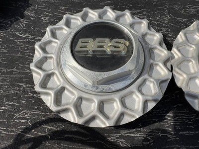 JDM BBS center cap set of 2 actual part number 0924028 attachment scre No Tires - Image 2