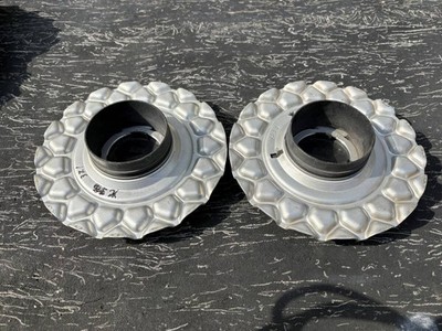 JDM BBS center cap set of 2 actual part number 0924028 attachment scre No Tires - Image 4