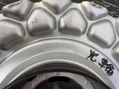JDM BBS center cap set of 2 actual part number 0924028 attachment scre No Tires - Image 6