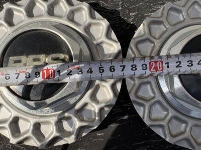 JDM BBS center cap set of 2 actual part number 0924028 attachment scre No Tires - Image 7