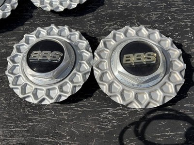 JDM BBS center cap set of 2 actual part number 0924028 attachment scre No Tires - Image 9