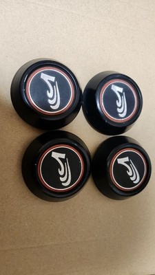 JDM Rare Raysbell suspension center caps 4 Individual (No Tires)