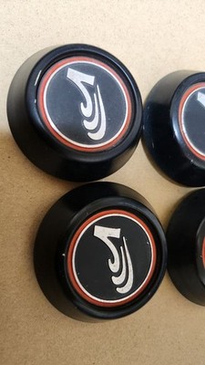 JDM Rare Raysbell suspension center caps 4 Individual (No Tires) - 画像 (3)