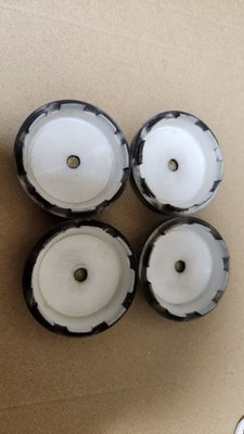 JDM Rare Raysbell suspension center caps 4 Individual (No Tires) - 画像 (6)