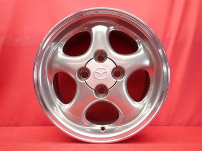 JDM Used genuine Mazda Roadster NB6C wheels 4Book 6J 14PCD100 4-hole + No Tires - Image 4