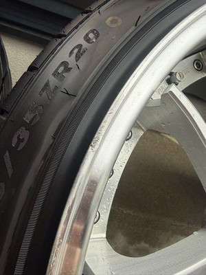 JDM TWS Exlete 206S 10J 11J Brushed Finish with Tires (No Tires) - 画像 (8)