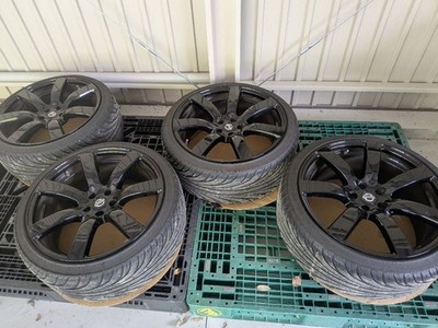 JDM Genuine Nissan GTR R35 early model aluminum wheels front all-aroun (No Tires)