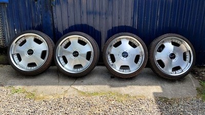 JDM WORK Euroline 19-inch Aluminum Wheels 4-Book Set No Tires