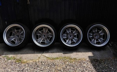 JDM WORK Euroline 19-inch Aluminum Wheels 4-Book Set No Tires - Image 2